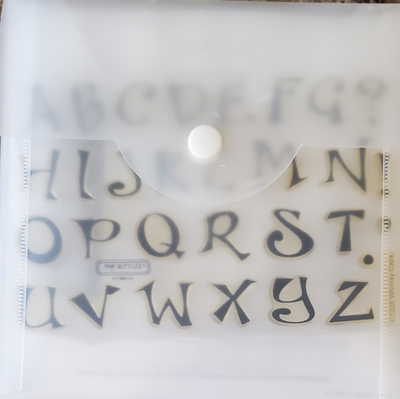 Close To My Heart Whimsy Caps Clear Acrylic Stamps - Picture 2 of 3